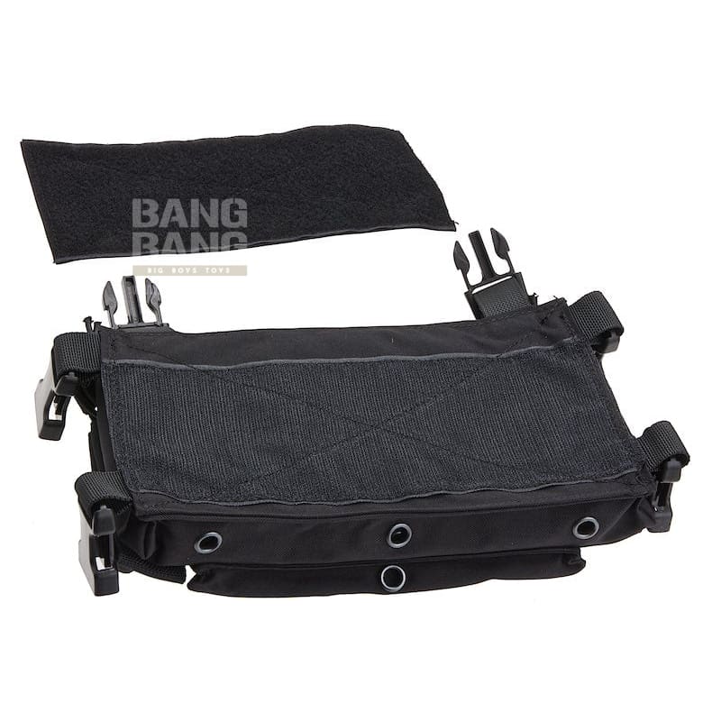WoSport DECRM Micro Chest Rig - Black - Bang Bang Airsoft
