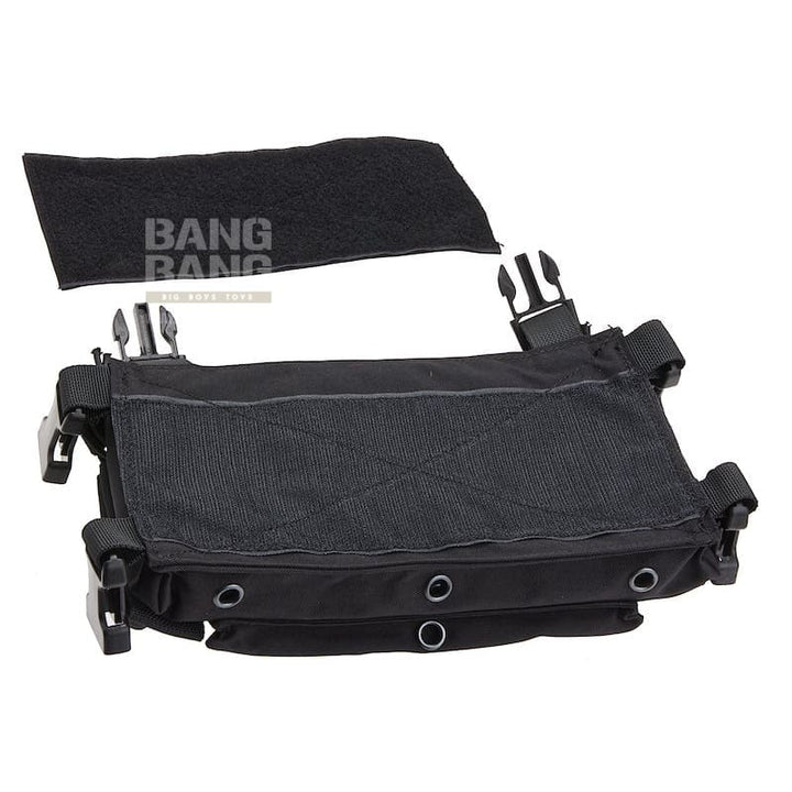 WoSport DECRM Micro Chest Rig - Black - Bang Bang Airsoft
