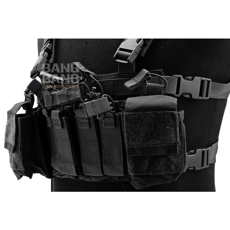 WoSport DECRX Chest Rig - Black - Bang Bang Airsoft