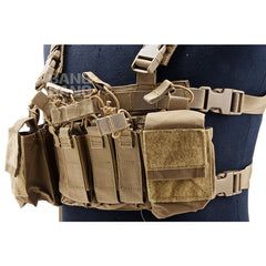 Wosport decrx chest rig - tan free shipping on sale