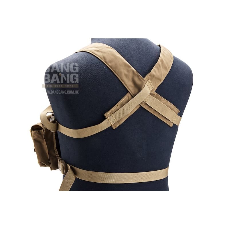 WoSport DECRX Chest Rig - TAN - Bang Bang Airsoft