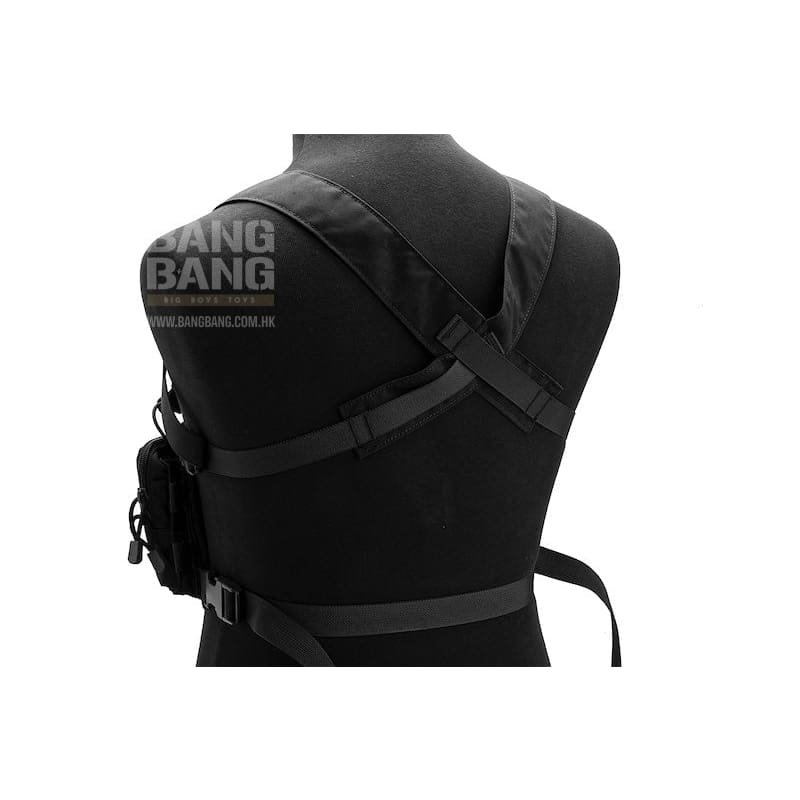 WoSport DECRX Heavy Chest Rig - Black - Bang Bang Airsoft