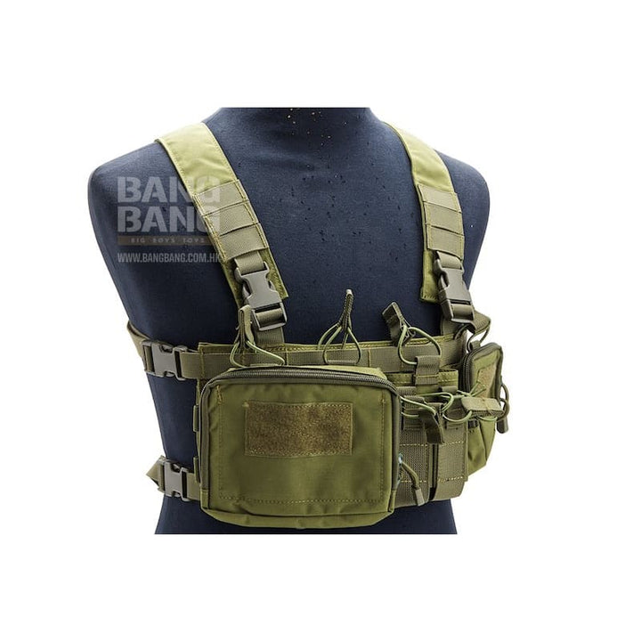 WoSport DECRX Heavy Chest Rig - OD - Bang Bang Airsoft