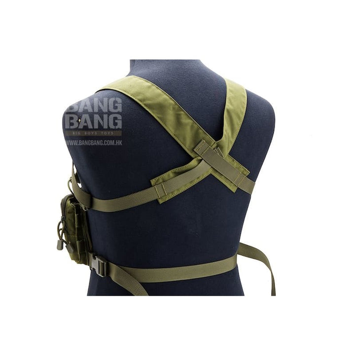 WoSport DECRX Heavy Chest Rig - OD - Bang Bang Airsoft
