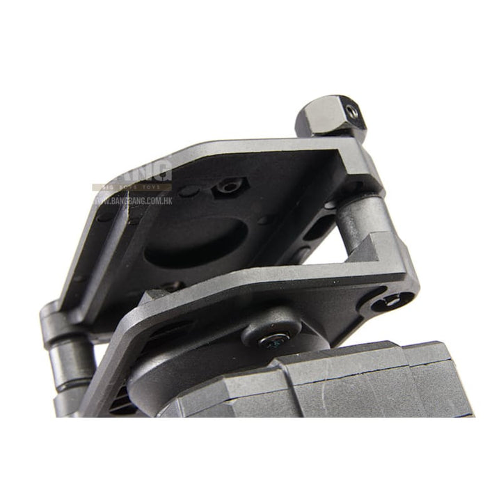 WoSport IPSC Multi - Angle Rotating Magazine Carrier for Double Stack Pistol Magazine - Black - Bang Bang Airsoft