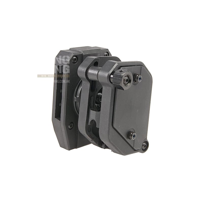 WoSport IPSC Multi - Angle Rotating Magazine Carrier for Double Stack Pistol Magazine - Black - Bang Bang Airsoft