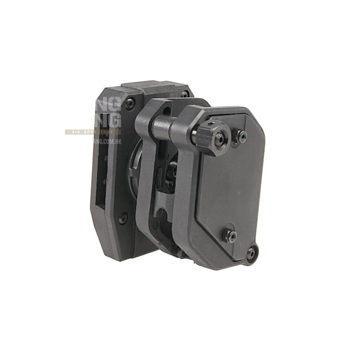 WoSport IPSC Multi - Angle Rotating Magazine Carrier for Double Stack Pistol Magazine - Black - Bang Bang Airsoft