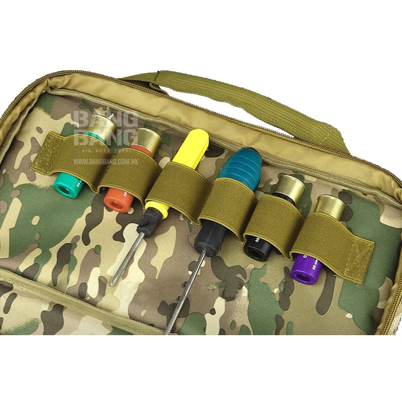 WoSport Lase Molle Tactical Pistol Bag (35cm / 13.8 Inch) - TAN - Bang Bang Airsoft