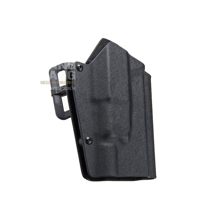WoSport Lightweight Kydex Tactical Holster for G17/19/19X/45 with X300 Flashlight - BK - Bang Bang Airsoft