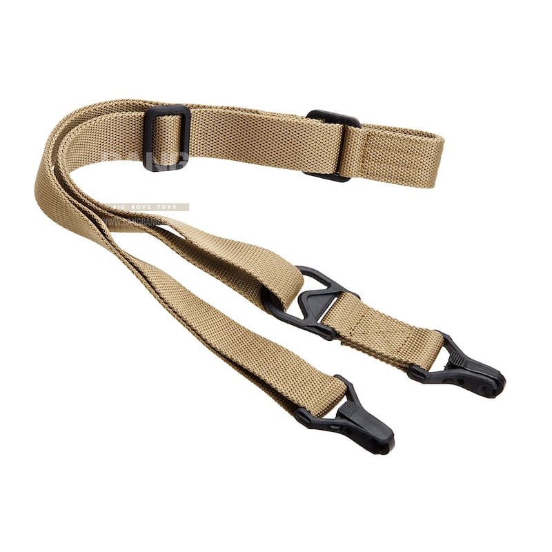 WoSport MS3 Double Point Sling - TAN - Bang Bang Airsoft