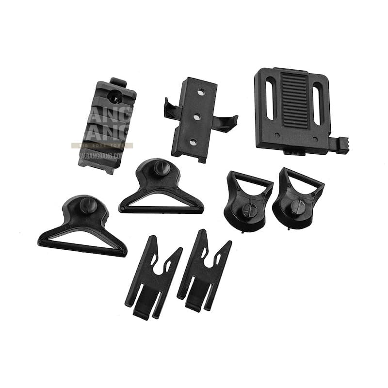 WoSport PJ FAST Helmet - Black - Bang Bang Airsoft