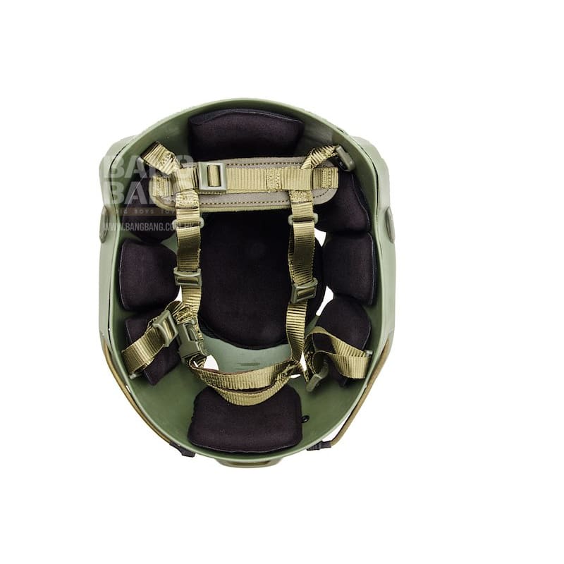 WoSport PJ FAST Helmet - OD - Bang Bang Airsoft