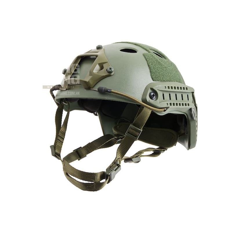 WoSport PJ FAST Helmet - OD - Bang Bang Airsoft