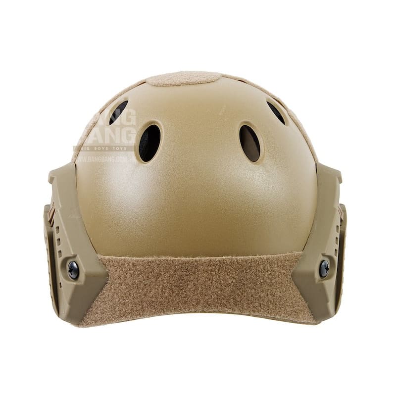 WoSport PJ FAST Helmet - TAN - Bang Bang Airsoft