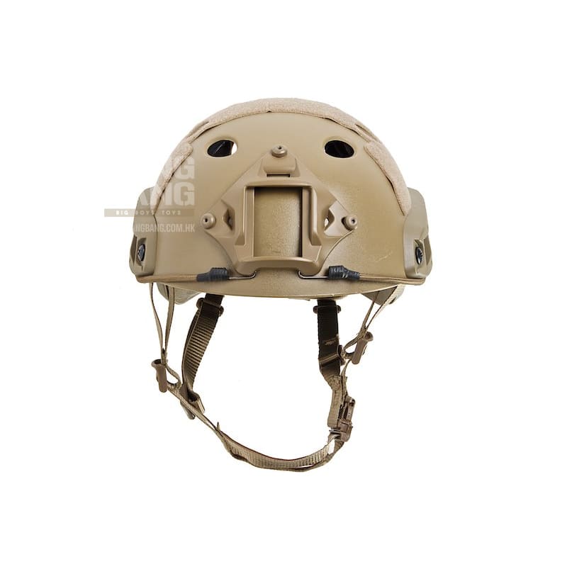 WoSport PJ FAST Helmet - TAN - Bang Bang Airsoft
