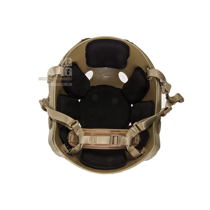 WoSport PJ FAST Helmet - TAN - Bang Bang Airsoft