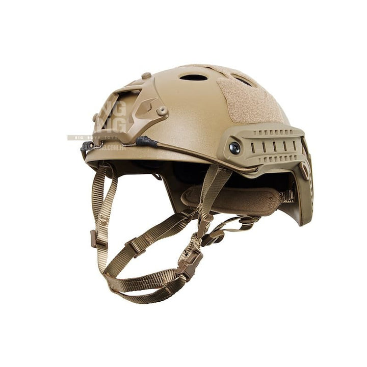 WoSport PJ FAST Helmet - TAN - Bang Bang Airsoft
