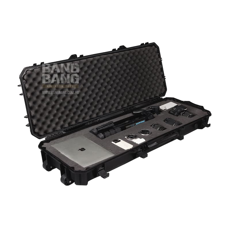 WoSport Polymer Hard Rifle Case (109cm / 43 Inch) - Black - Bang Bang Airsoft