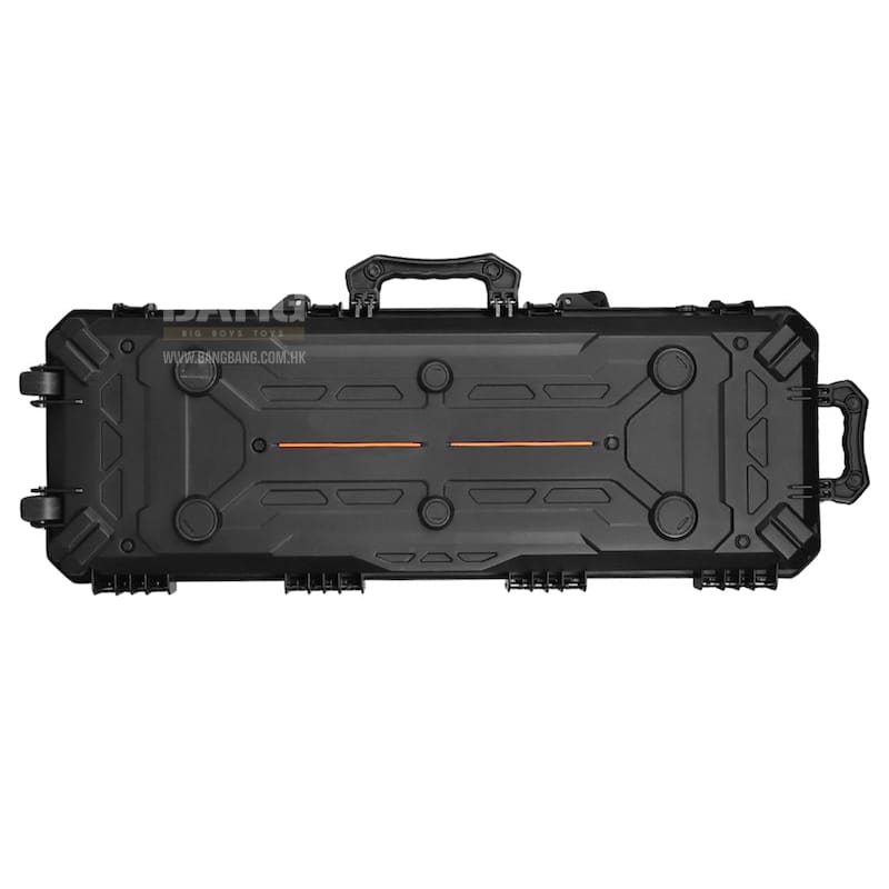WoSport Polymer Hard Rifle Case (109cm / 43 Inch) - Black - Bang Bang Airsoft
