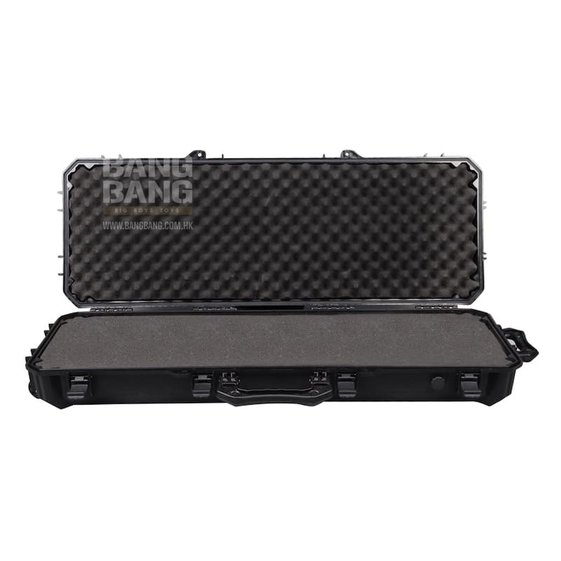 WoSport Polymer Hard Rifle Case (109cm / 43 Inch) - Black - Bang Bang Airsoft